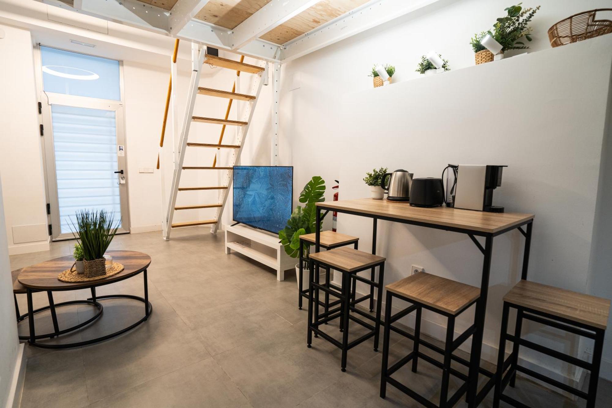 Loft A 10 Min Del Centro Historico De Madrid A Apartment Bagian luar foto